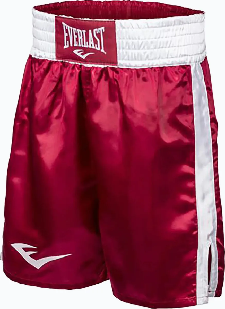 Шорти боксерські Everlast 100% поліестер L червоні