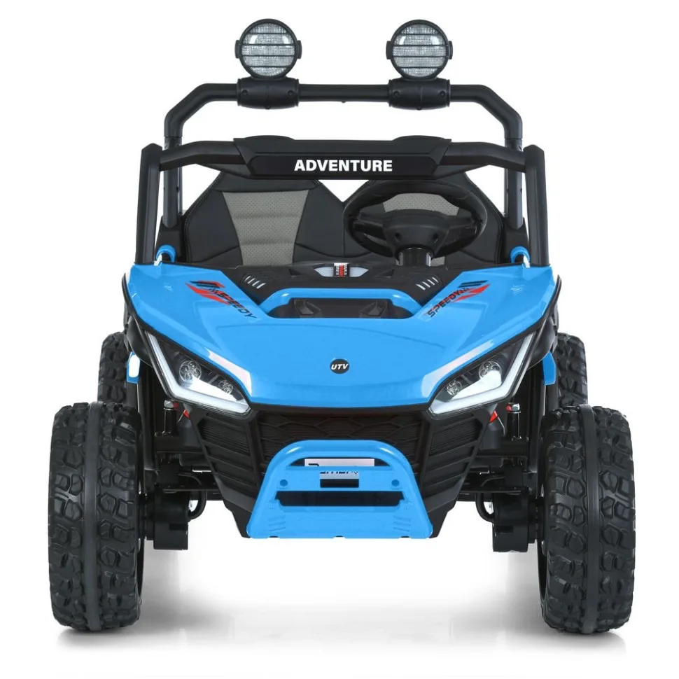 Дитячий електромобіль Bambi Racer екокожа 122х80х83 см Червоний
