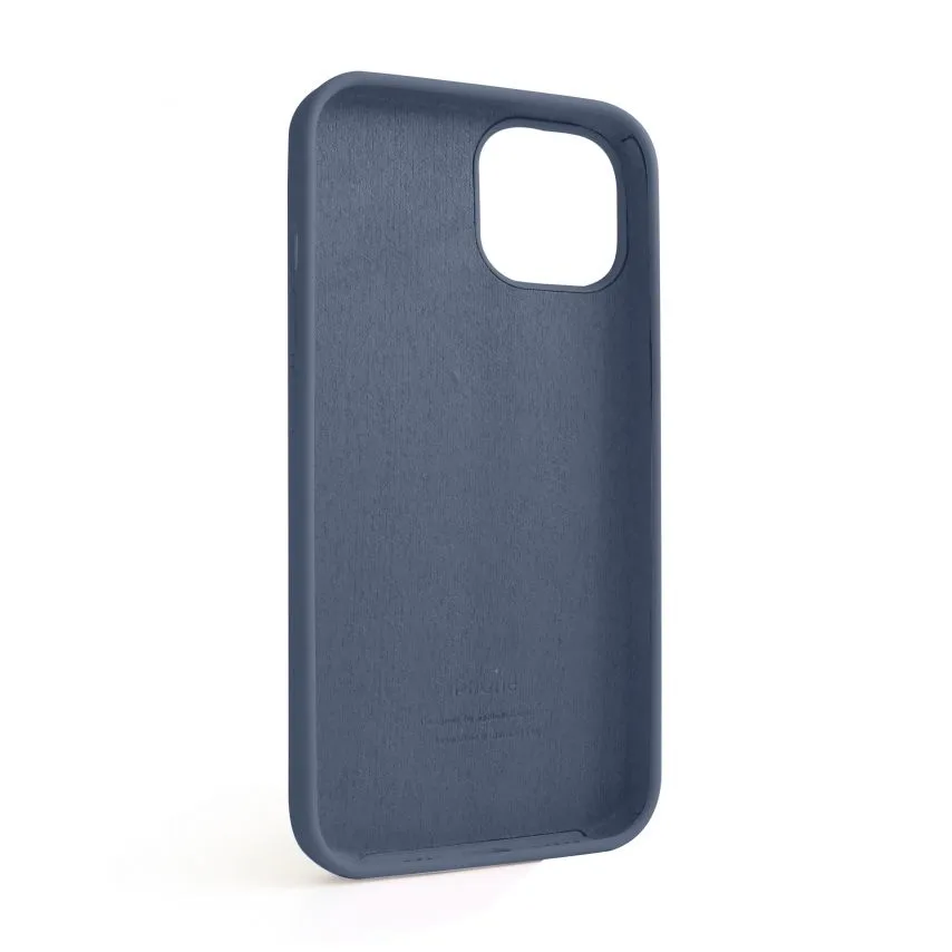 Чохол Silicone Case для Apple iPhone 14 силіконовий сірий
