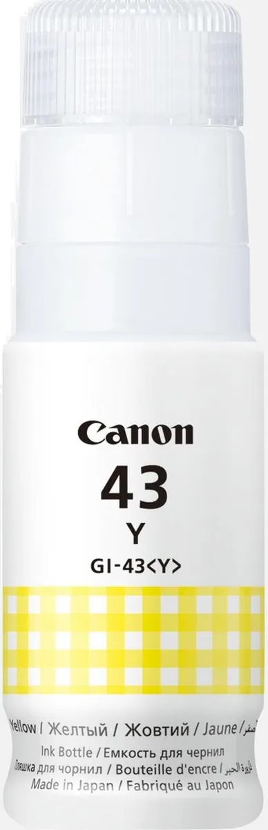 Контейнер з чорнилом Canon GI-43 PIXMA G540/G640 Yellow