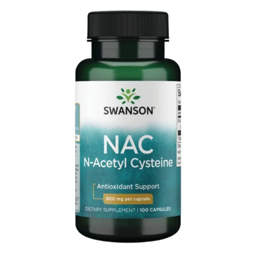 N-Acetyl Cysteine 600mg AjiPure вегетарианские капсулы 100 шт