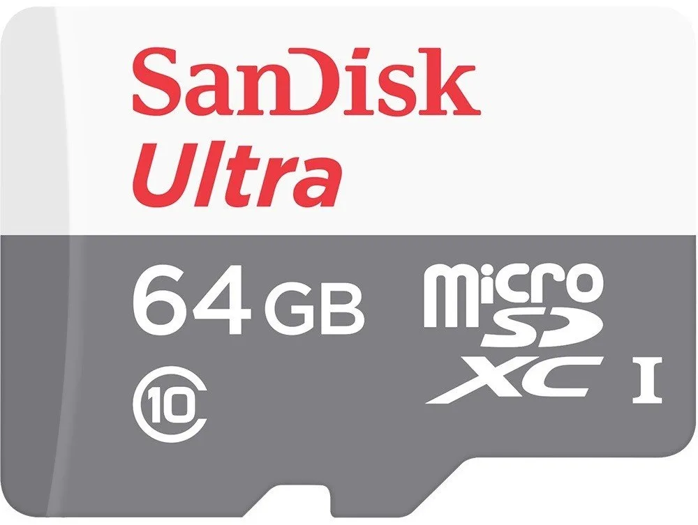 Карта пам'яті SanDisk microSD 64GB Class 10 Ultra 100MB/s