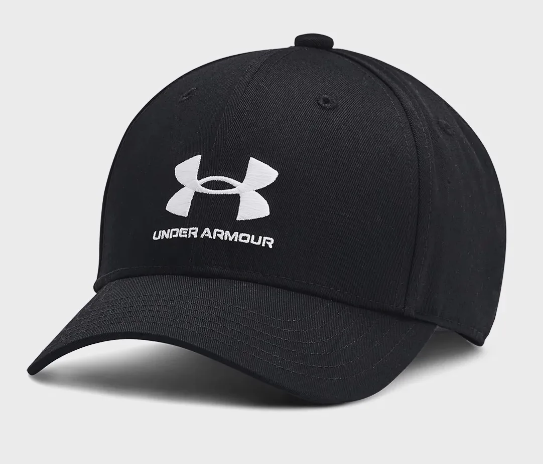 Кепка Under Armour поліестер бавовна OSFM чорна для дітей