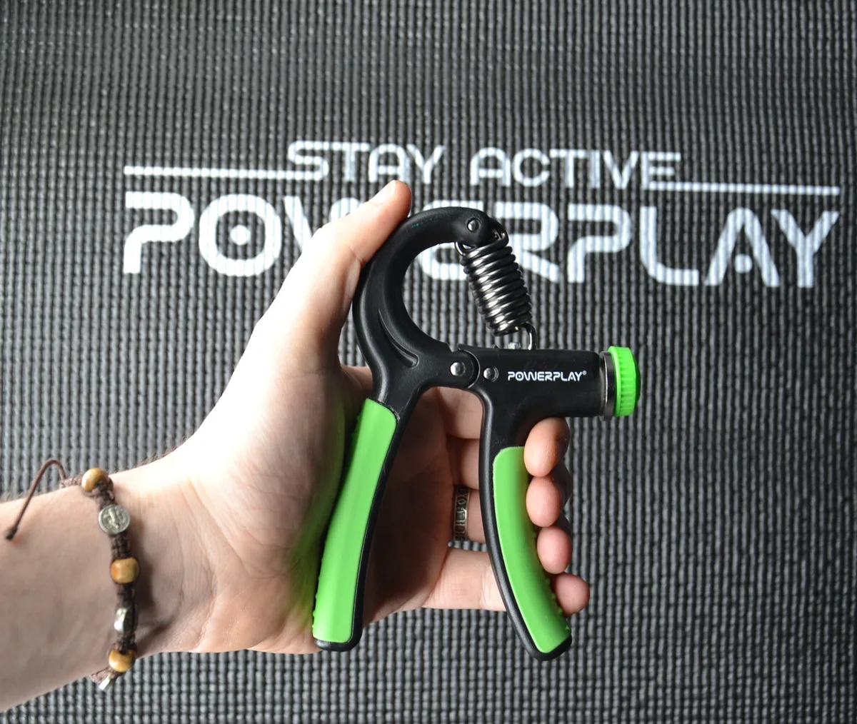 Еспандер кистьовий Active Point метал 10-40 кг зелений