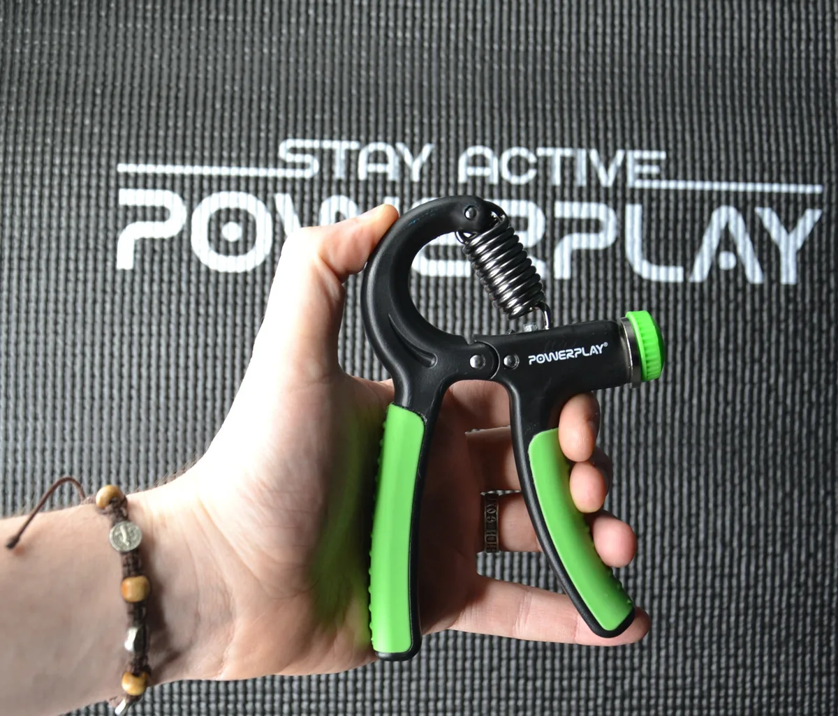 Еспандер кистьовий Active Point метал 10-40 кг зелений