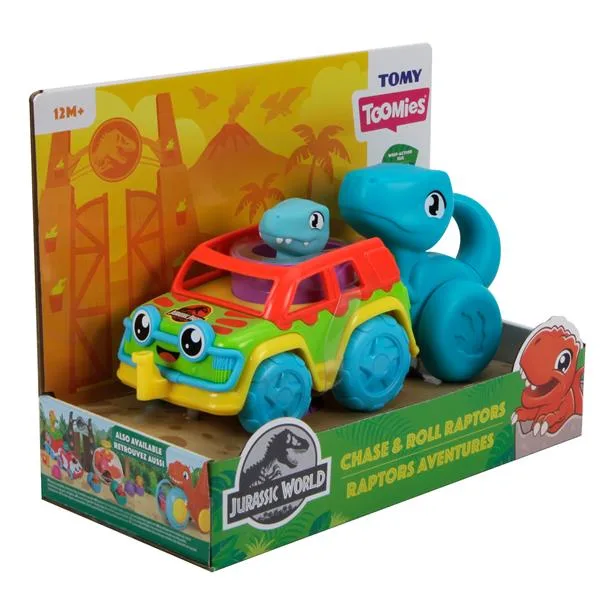 Динозаврик Toomies пластиковый 21х10х16 см разноцветный
