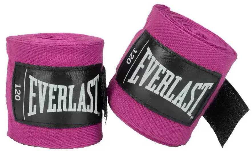 Бинти Everlast нейлонові 120 см рожеві унісекс