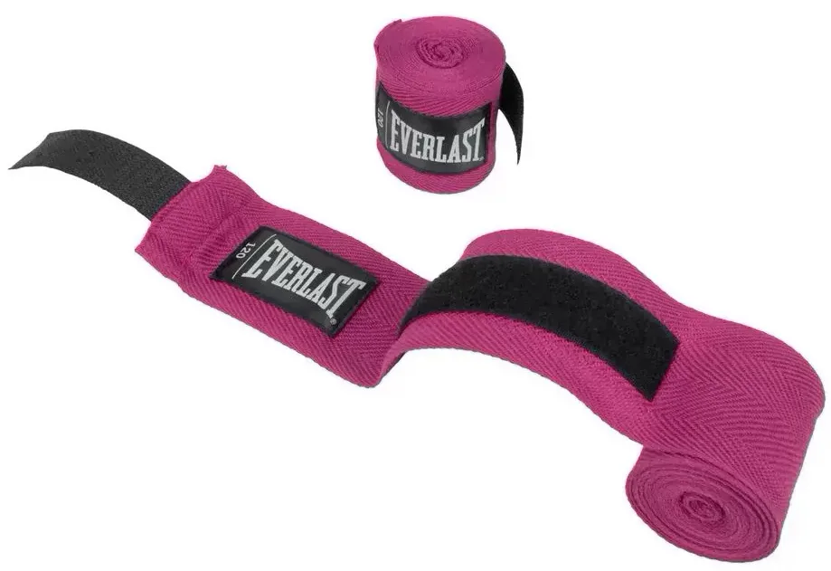 Бинти Everlast нейлонові 120 см рожеві унісекс