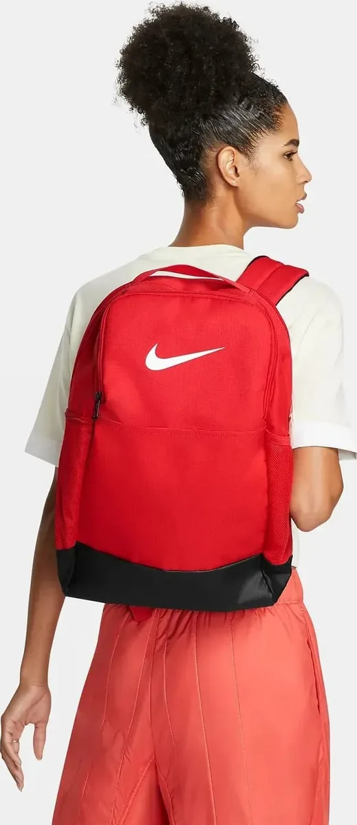 Рюкзак NIKE 100% поліестер M червоний 46х30х18 см