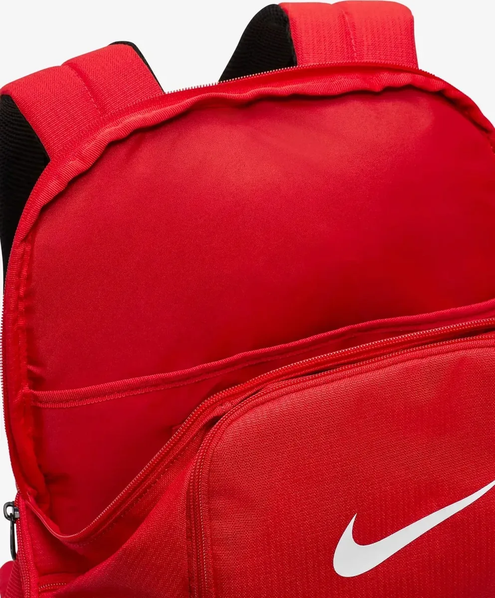 Рюкзак NIKE 100% поліестер M червоний 46х30х18 см