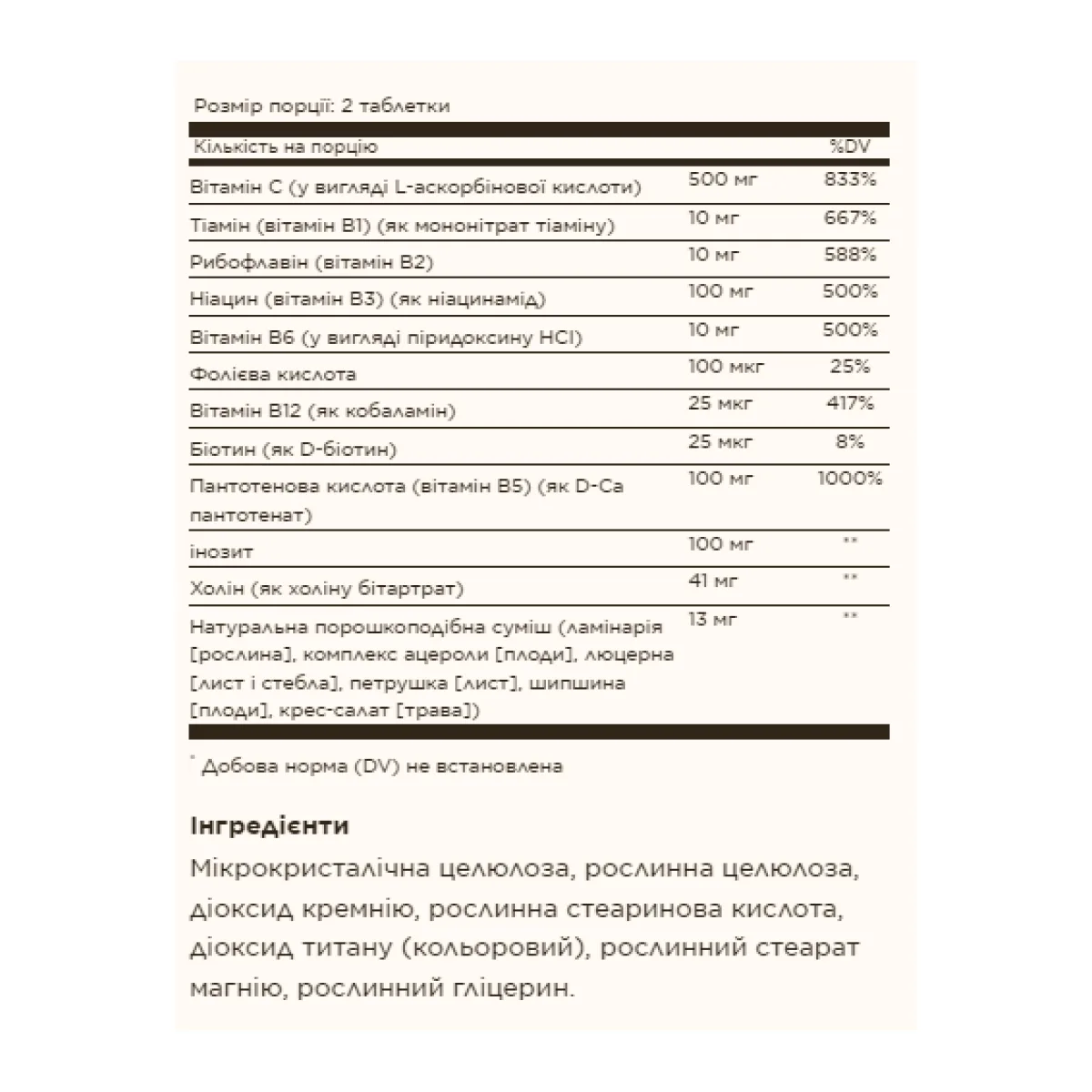 Витамины Solgar B-Complex с витамином C 100 таблеток
