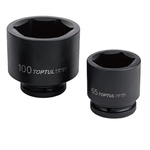 Головка ударна Toptul KABA4885 1-1/2" 85 мм хромомолібденова шестигранник