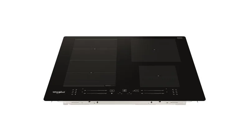 Індукційна варильна поверхня Whirlpool, 60 см, з розширеною зоною, чорного кольору.