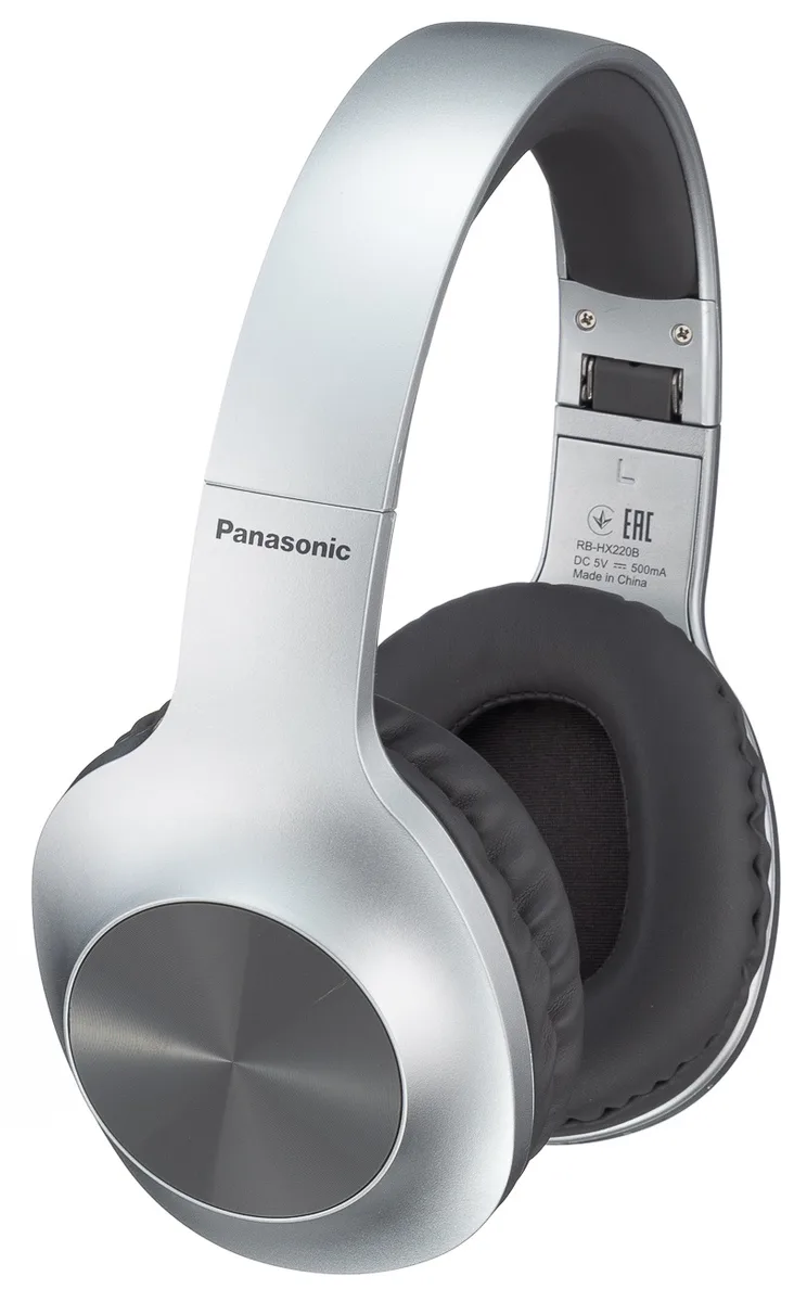 Гарнитура Panasonic Беспроводные полноразмерные динамические 40 мм Серые
