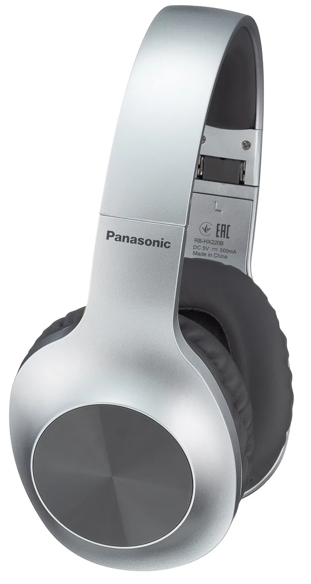 Гарнитура Panasonic Беспроводные полноразмерные динамические 40 мм Серые