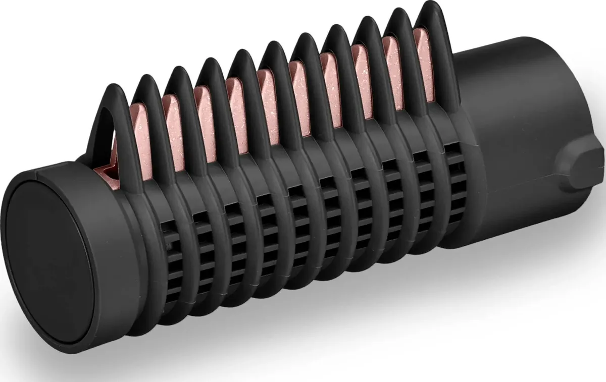Фен-щетка Babyliss Идеальное Завершение, 1000Вт, 2 скорости, ионизация, холодный обдув, керамическое покрытие, черный цвет