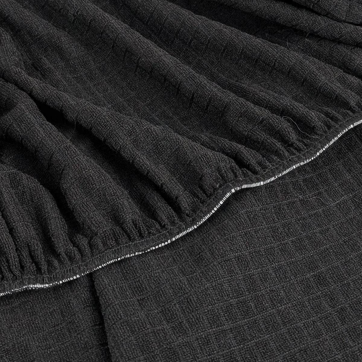 Чохол на стілець Love You Corn Fleece 45-60 см Чорний