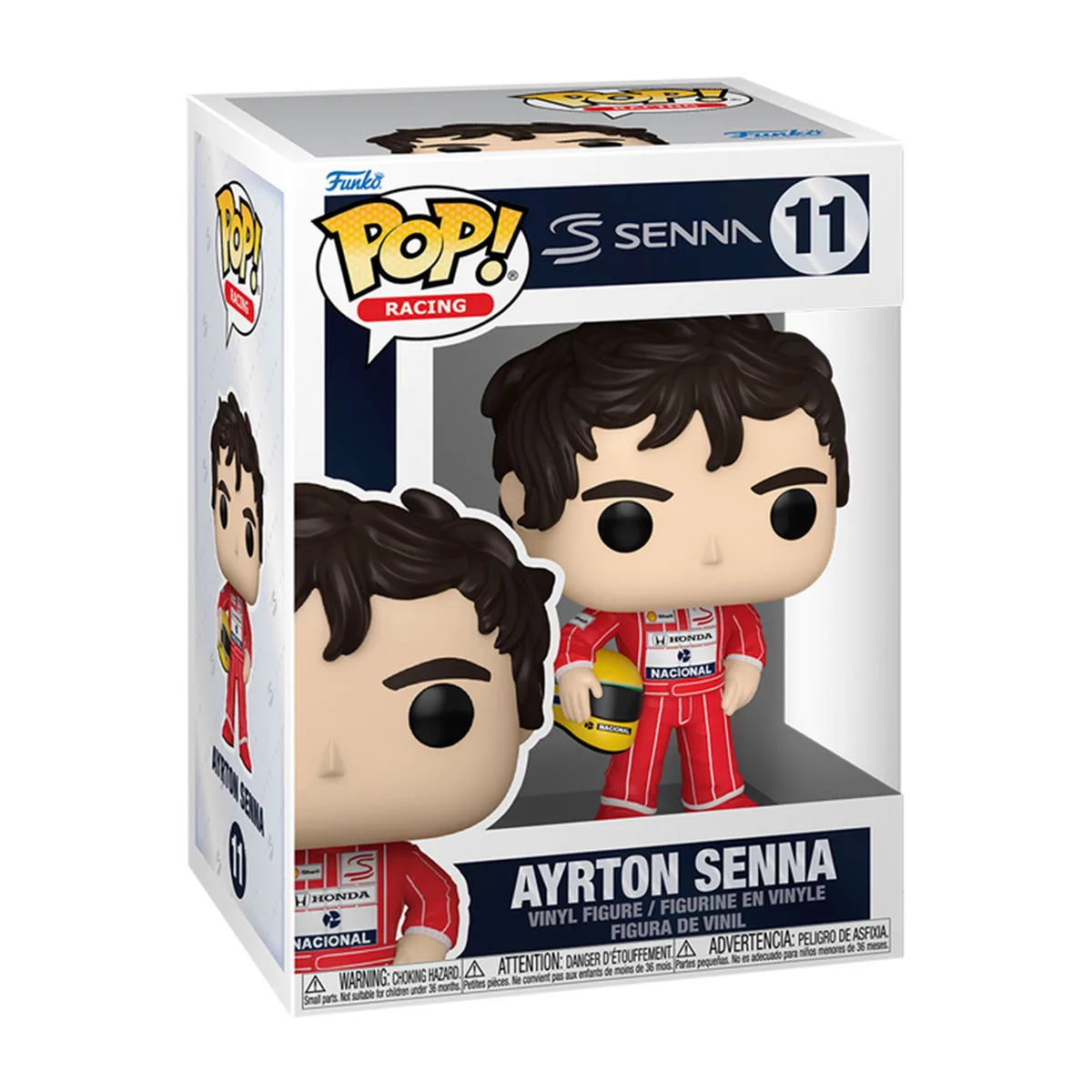 Ігрова фігурка Funko POP! Вініл 11,4 см Айртон Сенна McLaren