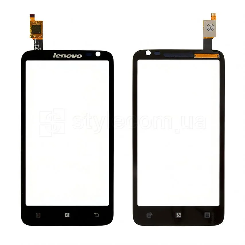 Тачскрін Lenovo чорний 4,5 дюйма High Quality без OCA-плівки