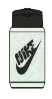 Пляшка NIKE тритан 437 мл зелений чорний