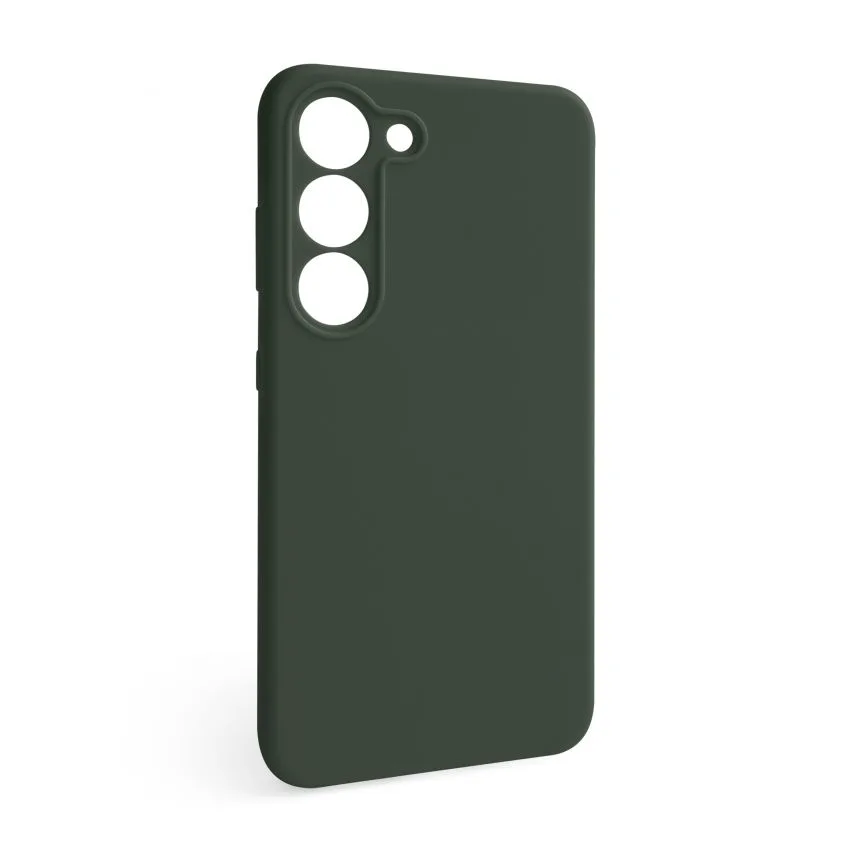 Чохол силіконовий для Samsung S23 зелений 2023