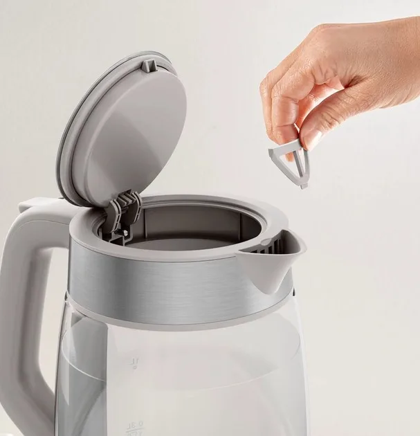Электрочайник Tefal 1,7 л Нержавеющая сталь Белый 2200 Вт