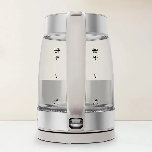 Электрочайник Tefal 1,7 л Нержавеющая сталь Белый 2200 Вт