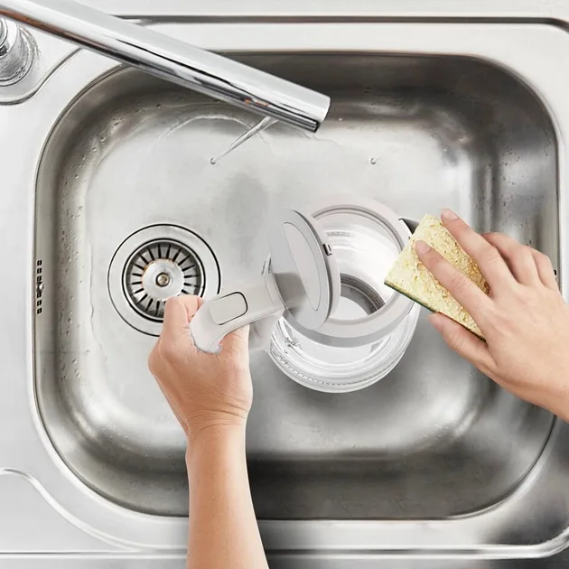 Электрочайник Tefal 1,7 л Нержавеющая сталь Белый 2200 Вт