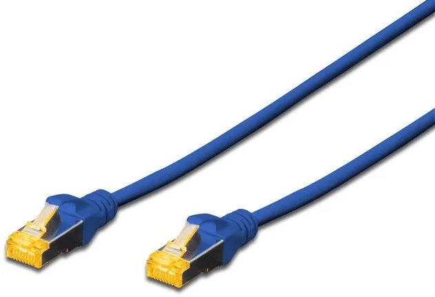 Патч-корд DIGITUS CAT 6a S-FTP, 3м, AWG 26/7, Cu, LSZH, синій