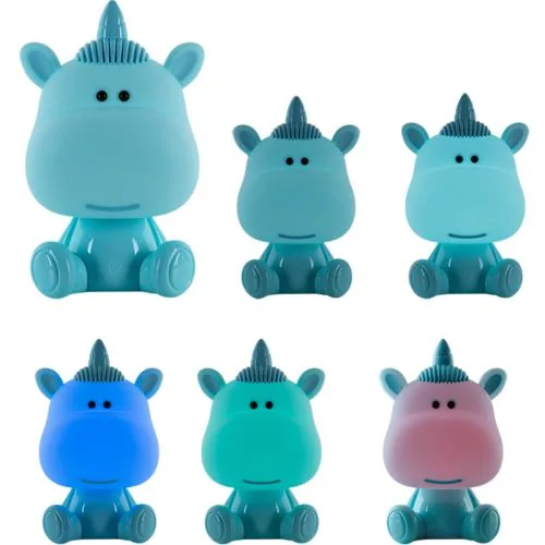 Світильник-нічник LED Unicorn з акумулятором для дитячої спальної кімнати.
