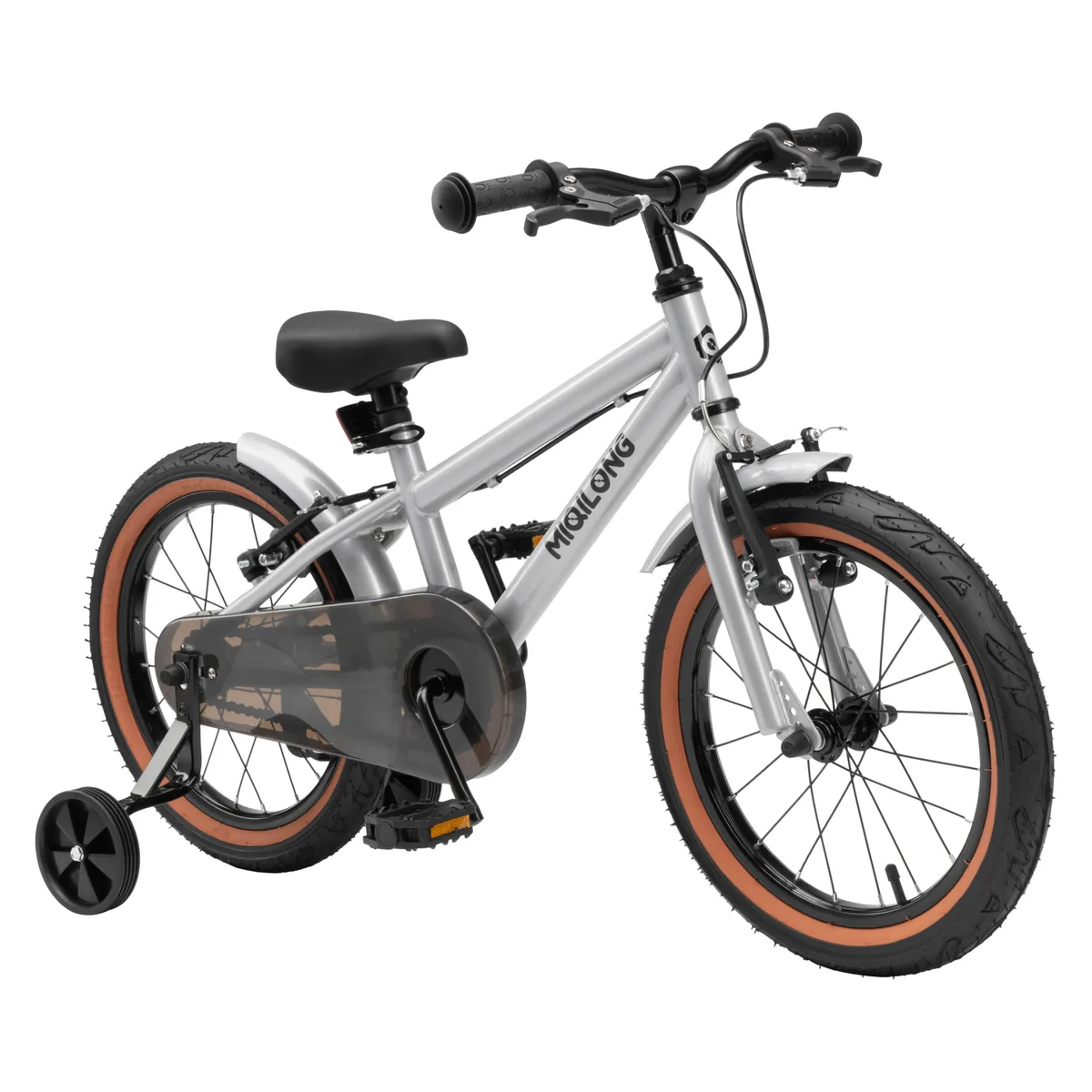 Дитячий велосипед Miqilong ST 16" срібний