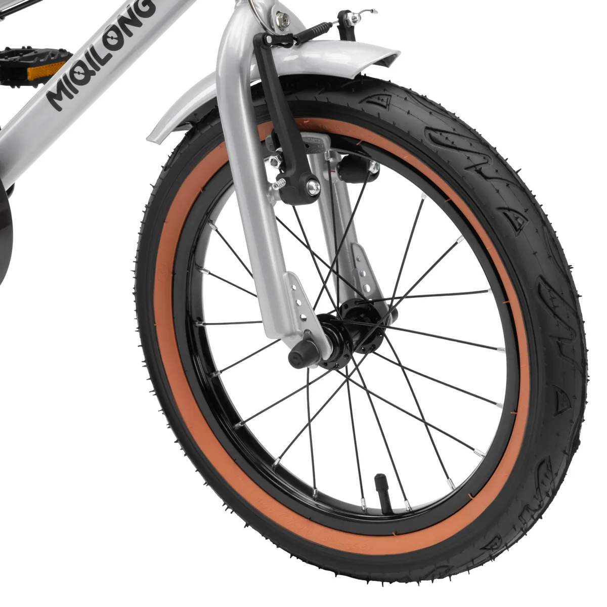 Дитячий велосипед Miqilong ST 16" срібний