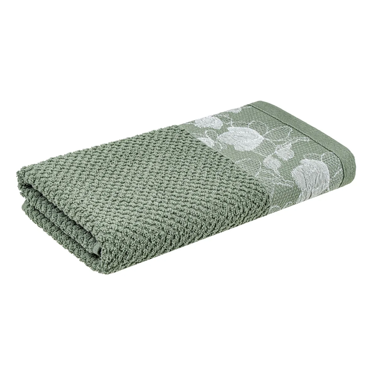 Рушник махровий Home Line 50х90 см Бавовна Зелений