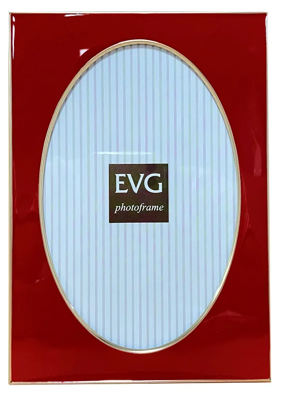 Фоторамка EVG метал 10x15 см червона