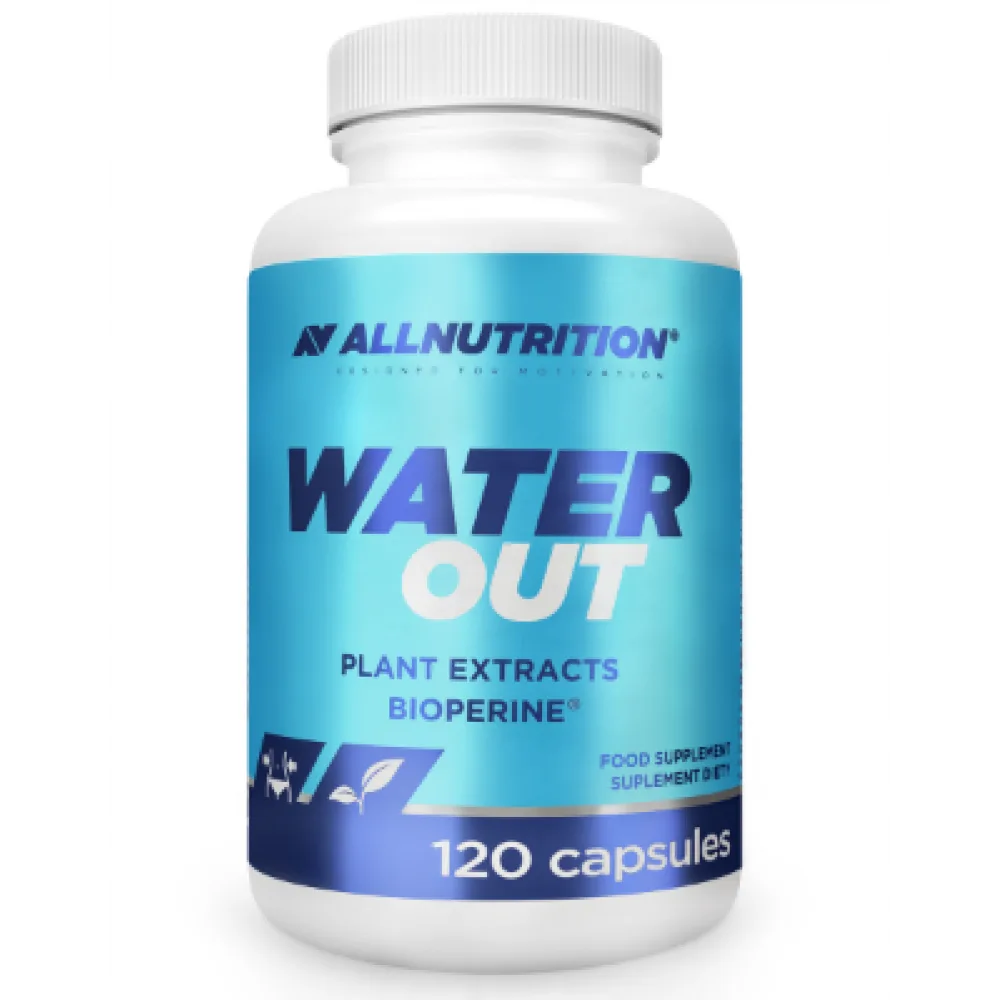 Water OUT Allnutrition 120caps растительная добавка для выведения лишней воды без стимуляторов