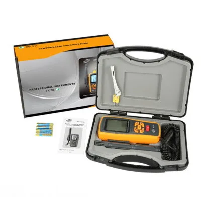 Термо-гігрометр Benetech GM1361X Bluetooth 0-100% -10-50°C гумовий чорний