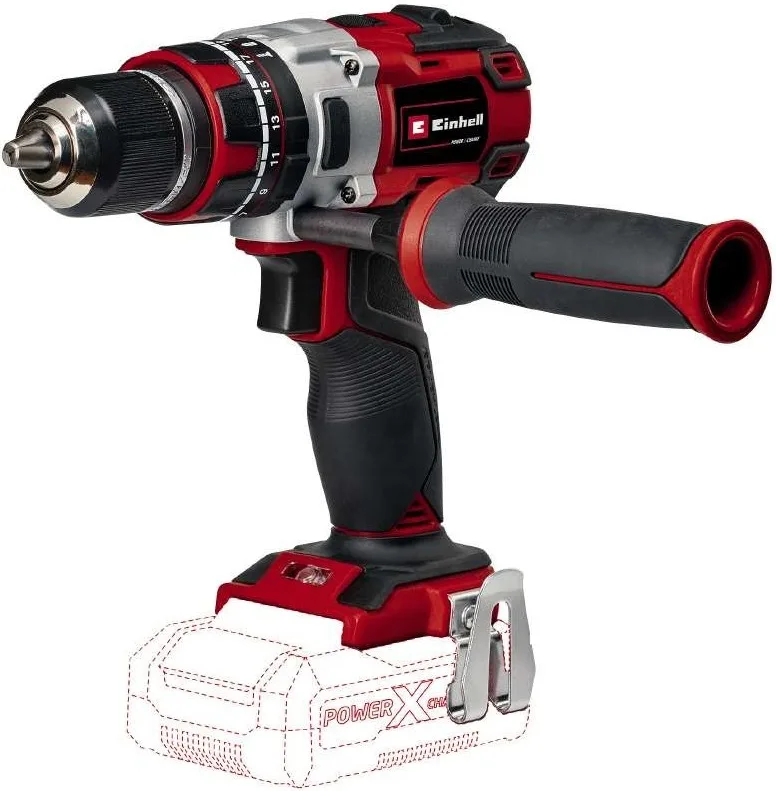 Акумуляторний ударний шурупокрут-дриль Einhell Professional TP-CD 18/80 Li-i BL - Solo PXC 18В 80Нм 0-500/0-18.