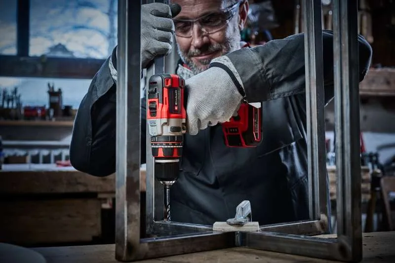 Аккумуляторная ударная шуруповерт-дрель Einhell Professional TP-CD 18/80 Li-i BL - Solo PXC 18В 80Нм 0-500/0-18