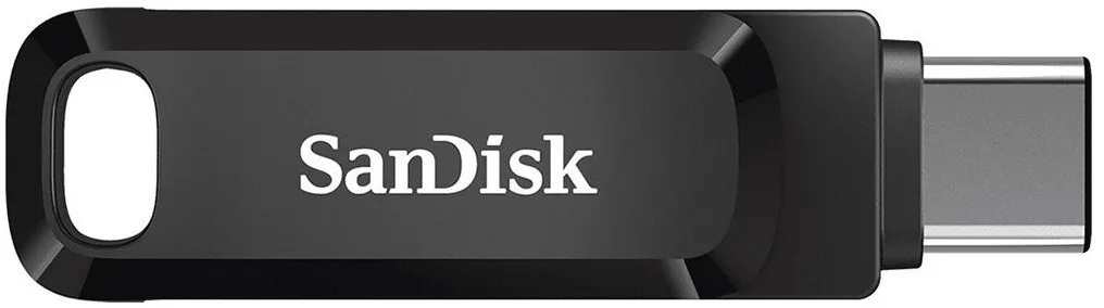 Накопичувач SanDisk 512GB USB 3.2 Type-A Type-C Чорний
