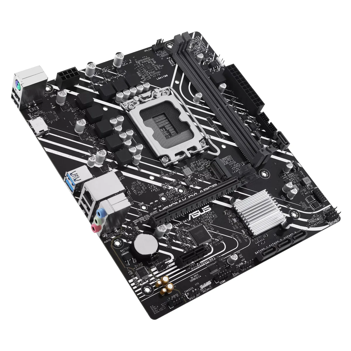 Материнcька плата ASUS PRIME H610M-K D4 ARGB s1700 H610 2xDDR4 M.2 HDMI D-Sub mATX ARGB