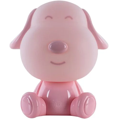Світильник-нічник LED з акумулятором Doggy рожевий.