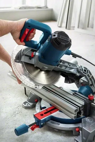 Торцовочная пила Bosch Professional GCM 216, 1300 Вт, диск 216 мм, вес 101 кг