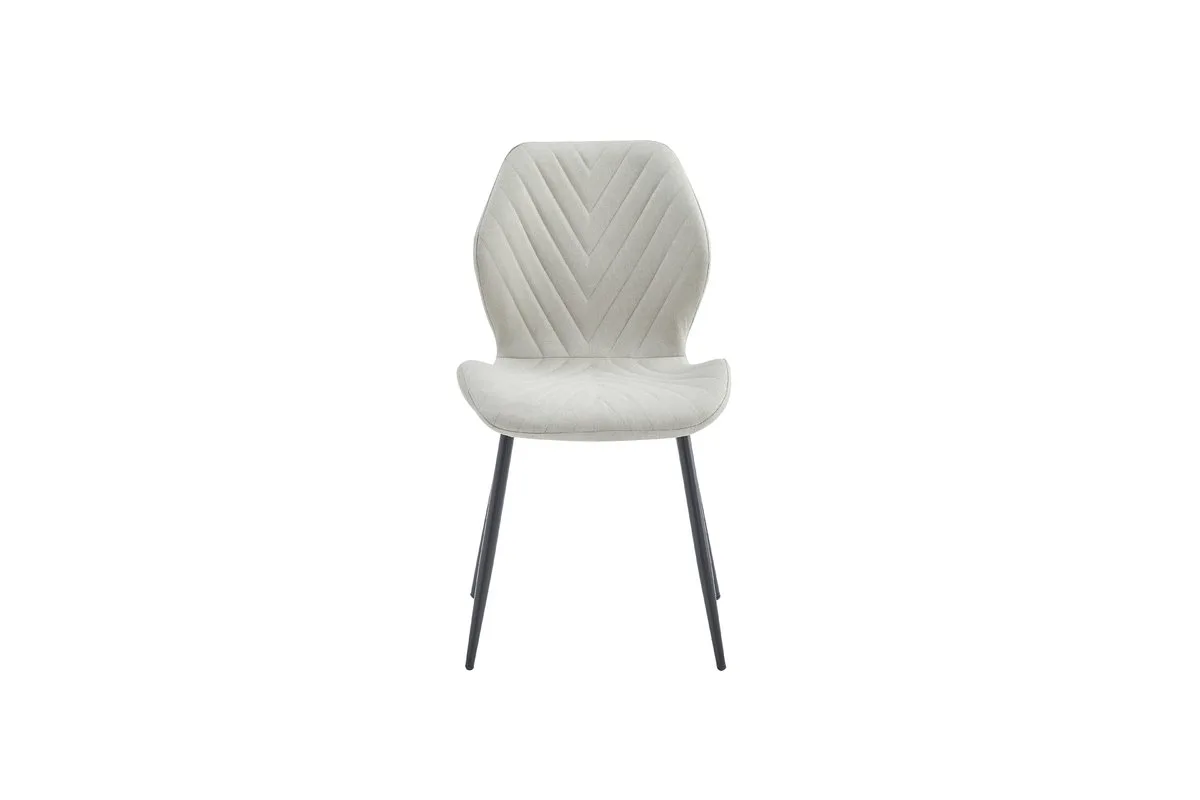 Стул Интарсио ткань 73х58х51 см светло-бежевый черный каркас