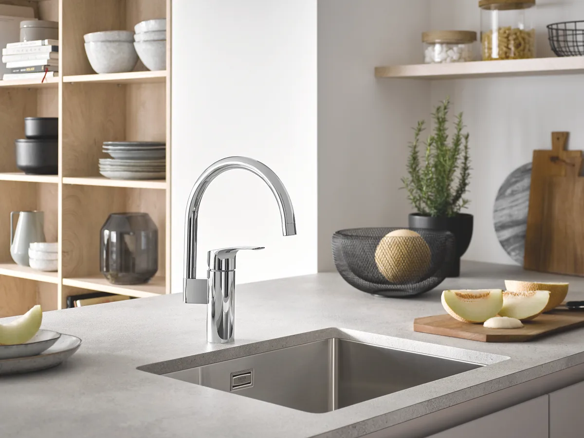 Мийка для кухні Grohe нержавіюча сталь 550х450 мм