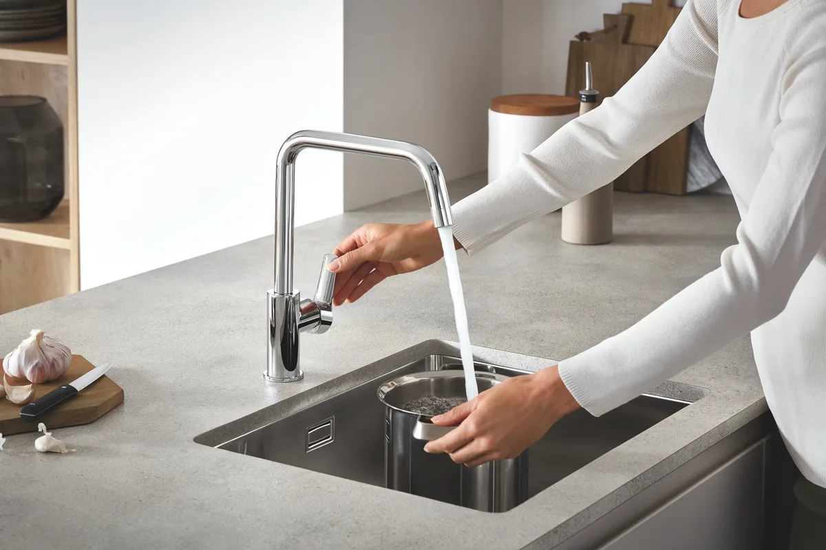 Мийка для кухні Grohe нержавіюча сталь 550х450 мм