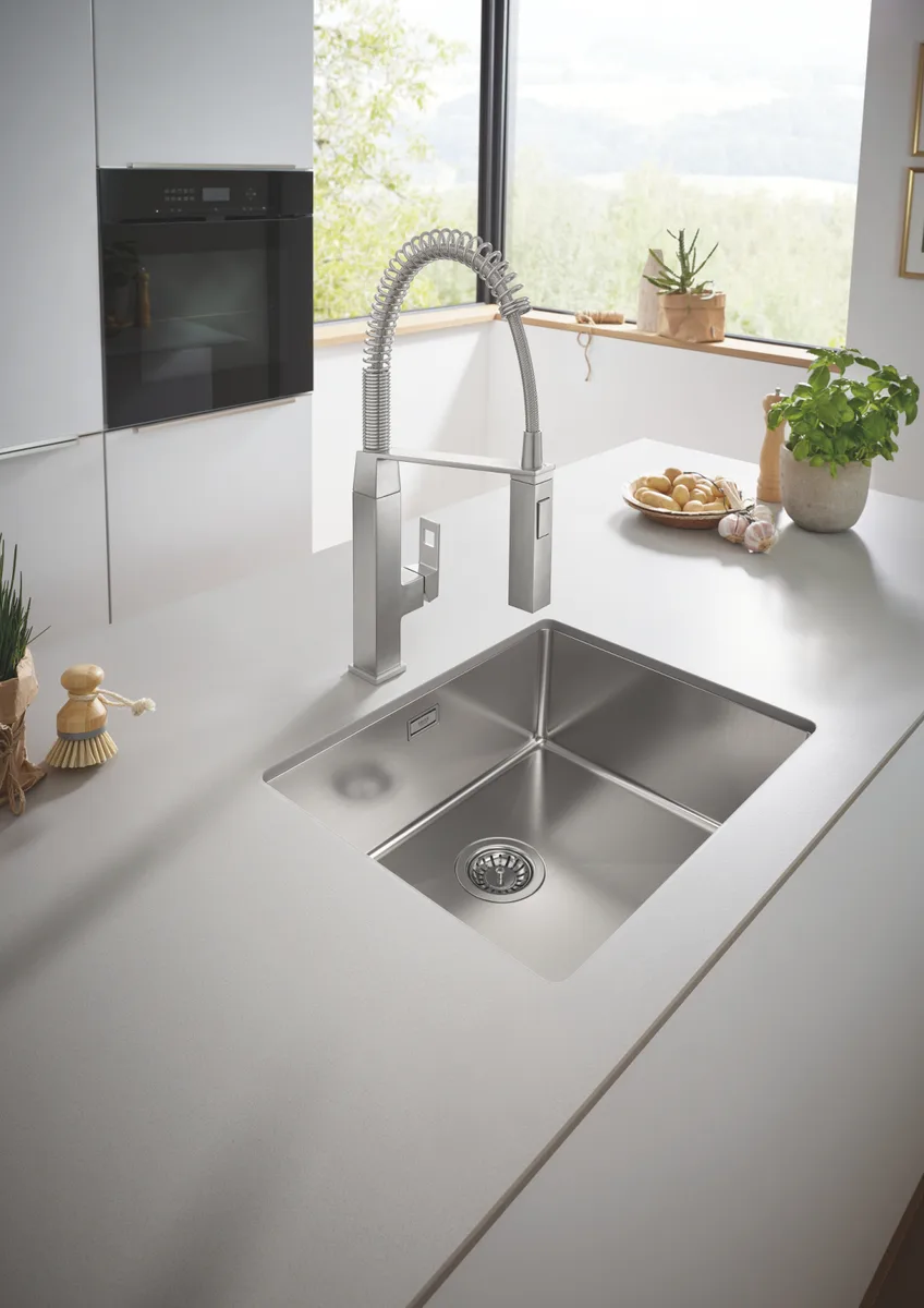 Мийка для кухні Grohe нержавіюча сталь 550х450 мм