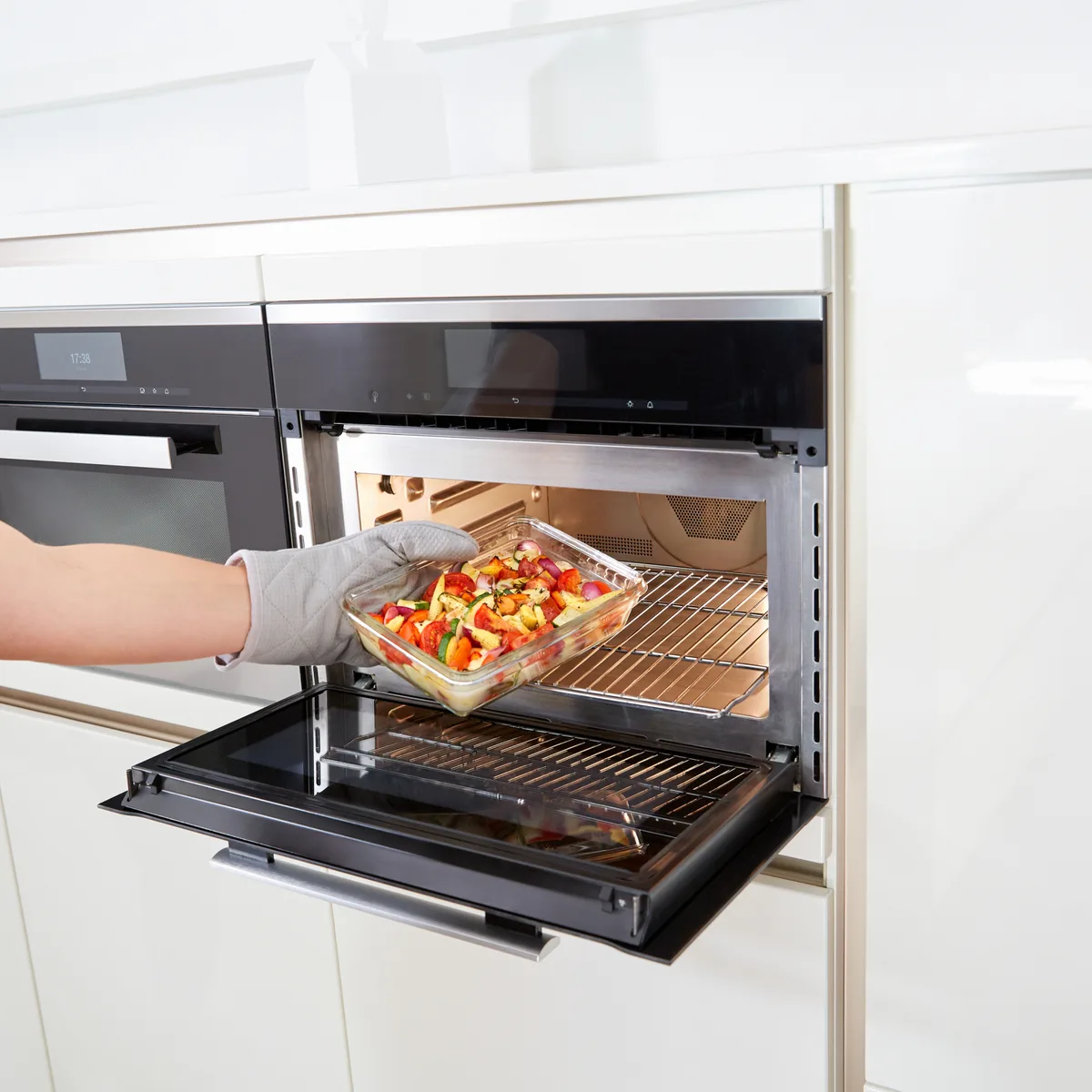 Універсальна форма з кришкою TEFAL MasterSeal, 0.8л, скляна.