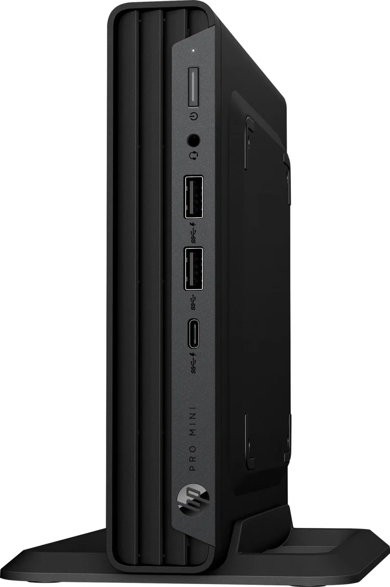 Комп'ютер персональний неттоп HP Pro 400-G9 Mini, Intel i5-13500T, 16GB, F512GB, UMA, WiFi, кл+м, 3р, Win11P