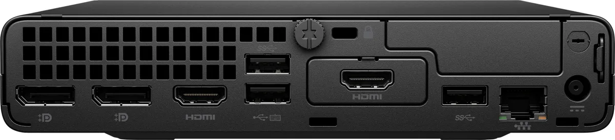 Комп'ютер персональний неттоп HP Pro 400-G9 Mini, Intel i5-13500T, 16GB, F512GB, UMA, WiFi, кл+м, 3р, Win11P