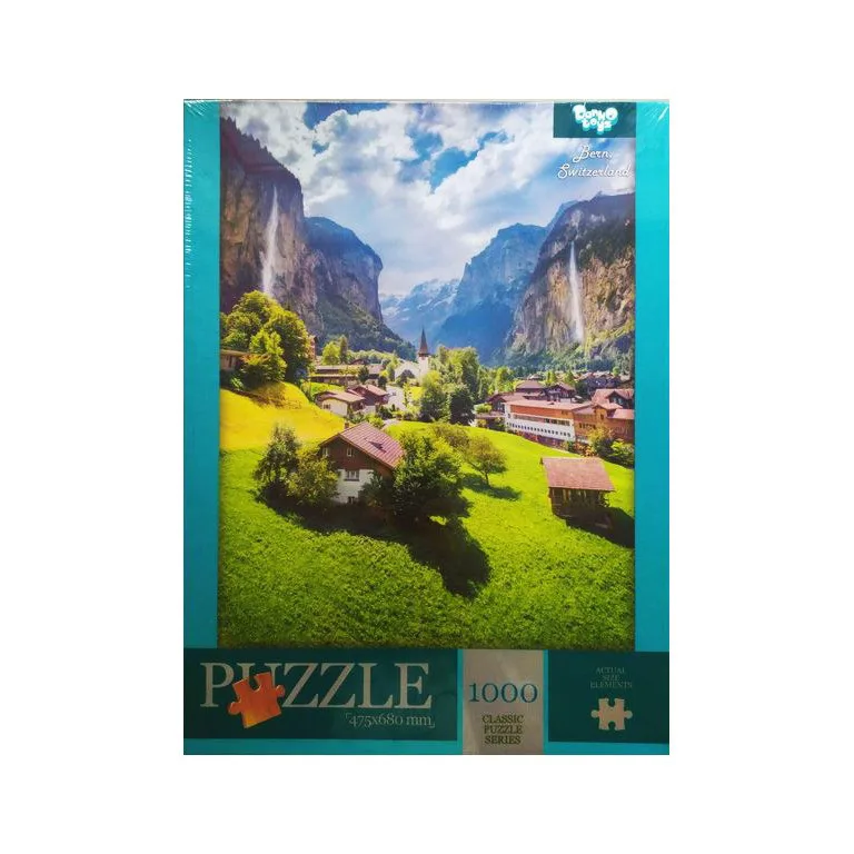Пазл Danko Toys картон 1000 елементів яскравий 475x680 мм